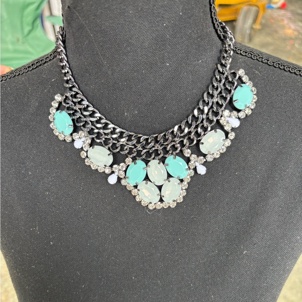 Premier Jewelry Elegant Black and Turquoise Necklace